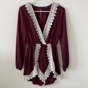 NWOT Trac Romper Size Medium